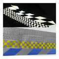 EN471 9920 100% Polyester 3cm Width Light Silver Gray Woven Reflective Fabric Trim Stripes Tape for Work Safety Pants Clothing