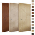 China Wood Door Manufacturer Interior Doors Modern MDF Wooden Interior Wood Door for House Bedroom