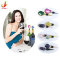Wholesale Bulk Natural Gemstone Crystal Wine Stopper Feng Shui Design Mosaic Technique Bar Accessories Rose Amethyst Craft Gift