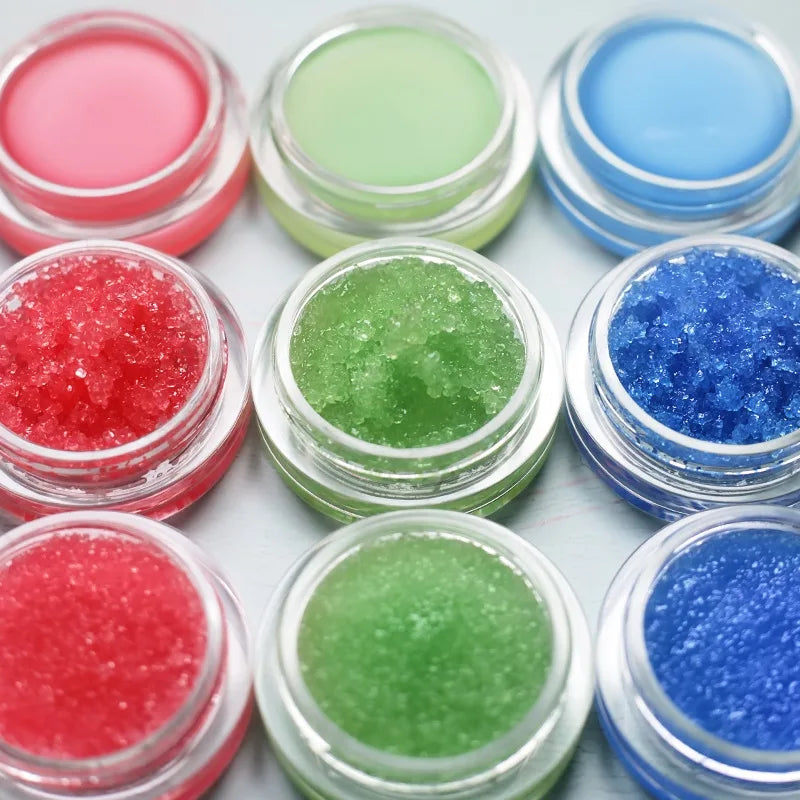 Vegan Fruit Lip Scrub Wholesale 2 in 1 Waterproof Lip Balm Private Label Private Label Lip Scrub Long Lasting