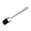 Premium Stainless Handle 12 Inch Silicone Oil Brush for Kitchen Cooking Baking and Bbq Sauce Grill