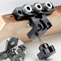 Adjustable Doweling Jig Woodworking Pocket 3 in 1 Hole Jig 8MM 10MM Bushes Drilling Guide Locator Puncher Tools