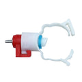 Wholesale Poultry Chicken Nipple Drinkers White Card Single Head Automatic Nipple Drinker for Chicken Broiler Poultry