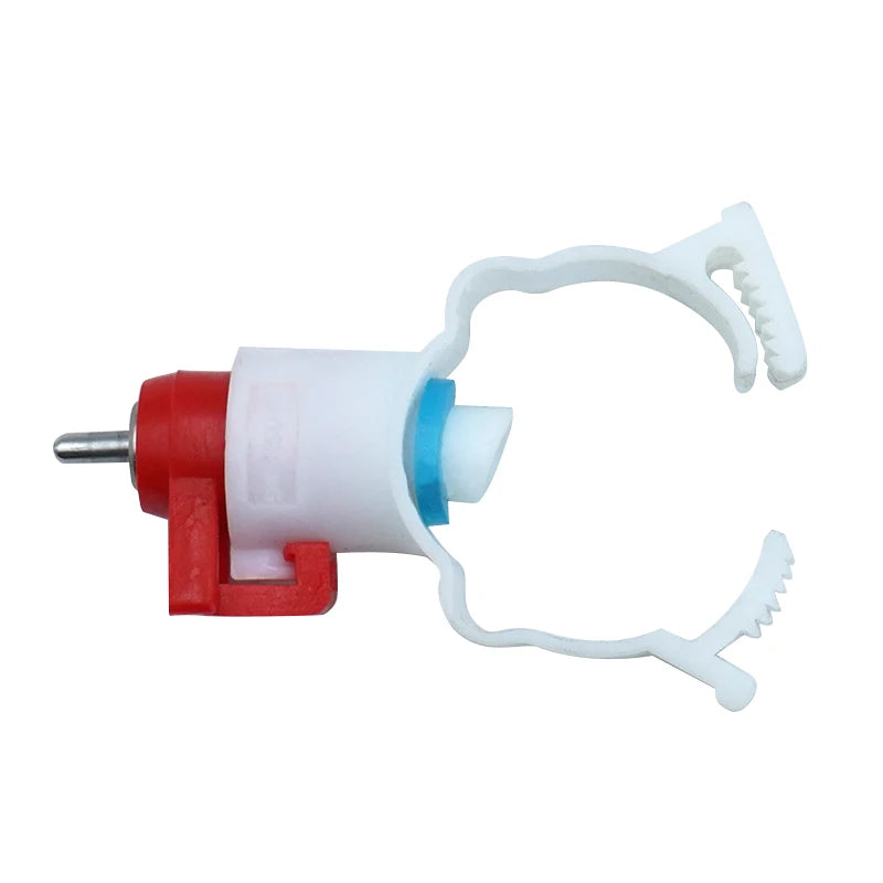 Wholesale Poultry Chicken Nipple Drinkers White Card Single Head Automatic Nipple Drinker for Chicken Broiler Poultry