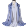Hot Sale Excellent Quality Instant Chiffon Hijab Luxury Muslin Shawl Ombre Matte Scarf Hijab