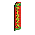 Custom Advertising Outdoor Banner Flag Beach Flag Teardrop Pizza Feather Flag