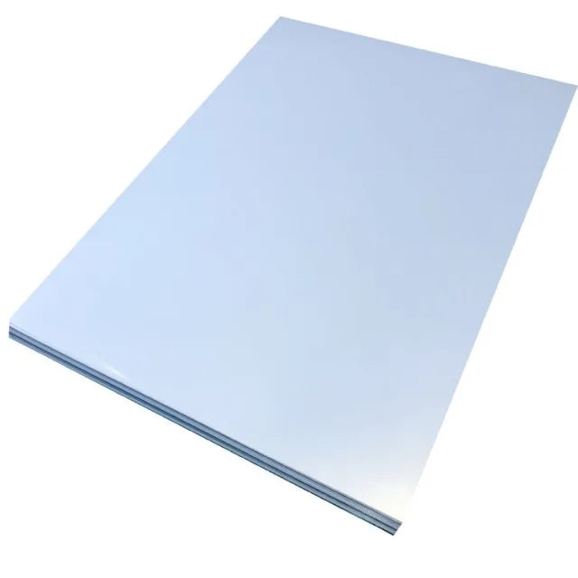 Premium Frosted Matte Silver Vinyl Sticker Paper Waterproof Printable for Inkjet Printer for Computer Camera Mobile Phone PET