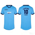 Men Custom Embroidery Stitched Baseball Warmup Shirt Sublimation Mesh Batting Practice Jersey  V Neck