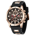 Wholesale Gold Mens Quartz Watch Low Cost Heavy Duty Waterproof Date Display Luxury New Business Wristwatch Relogio