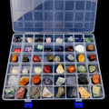 Natural Crystal Raw Stone Set for Balancing Meditation Healing Gemstone Irregular Tumbled Chakra Stone Set