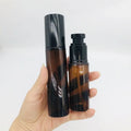 Empty Fine Mist PET 30ml 50ml 80ml Amber White Plastic Spray Bottle for Cosmetic Packaging