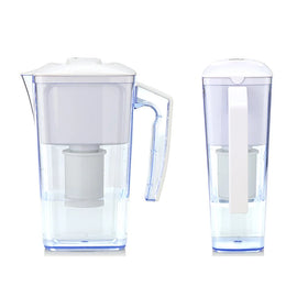 2024 Wellblue Alkaline Water Pitcher Acrylic Pitcher Water Filter BPA Free Alkaline Filter Pitcher