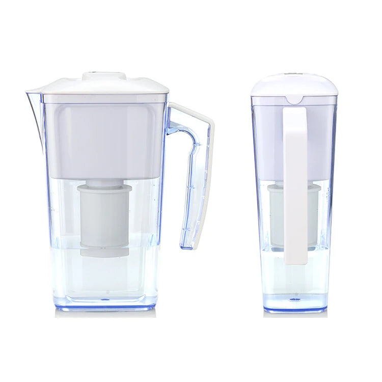 2024 Wellblue Alkaline Water Pitcher Acrylic Pitcher Water Filter BPA Free Alkaline Filter Pitcher MegaBDM