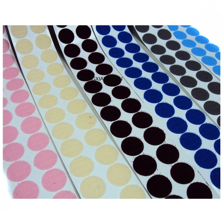 China Manufacturer Die Cut Self Adhesive Hook Loop Tape Patch