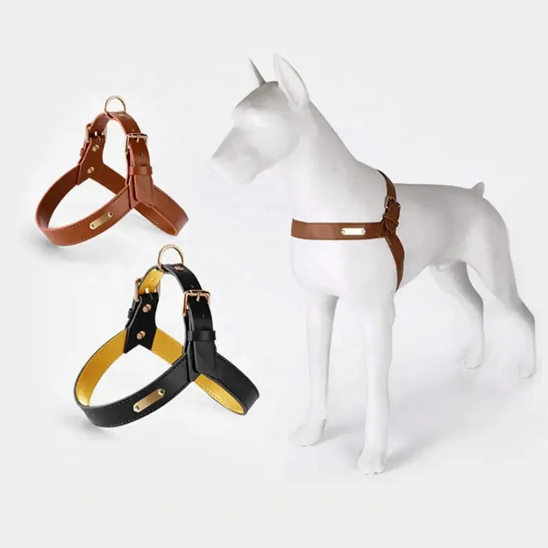 2024 High Guality Luxury Step in Pet Body Harness Chest Dog Accessories Dog Harness Private Label