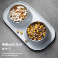 Hot Sale Non Slip Double Food Bowl Pet Dog Cat Elevated Feeding Bowl Choking Interactive Pet Dog Slow Feeder Bowl