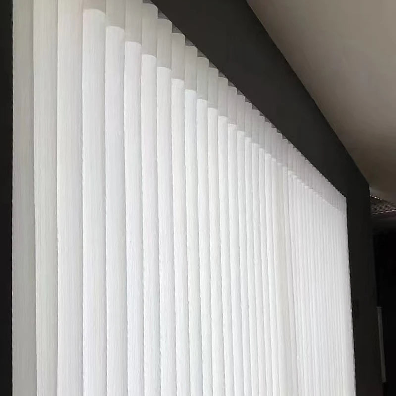 Luxury Motorized Remote Control Smart Vertical Dream Window Blinds Curtains App Smart Control Blinds for Bedroom