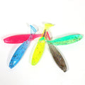 Compact Size Small Soft Bait Fishing Lures Bulk Wholesale KG for River Targeting Crappie Panfish for Small Fish