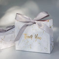 Chinese Manufacturers Chocolates Packaging Wholesales Marbling Design Sweets Door Gift Candy Packing Boxes for Wedding Souvenirs
