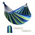 Outdoor Travel Backpacking Hiking Foldable Camping Single Double Hanging Canvas Hammock