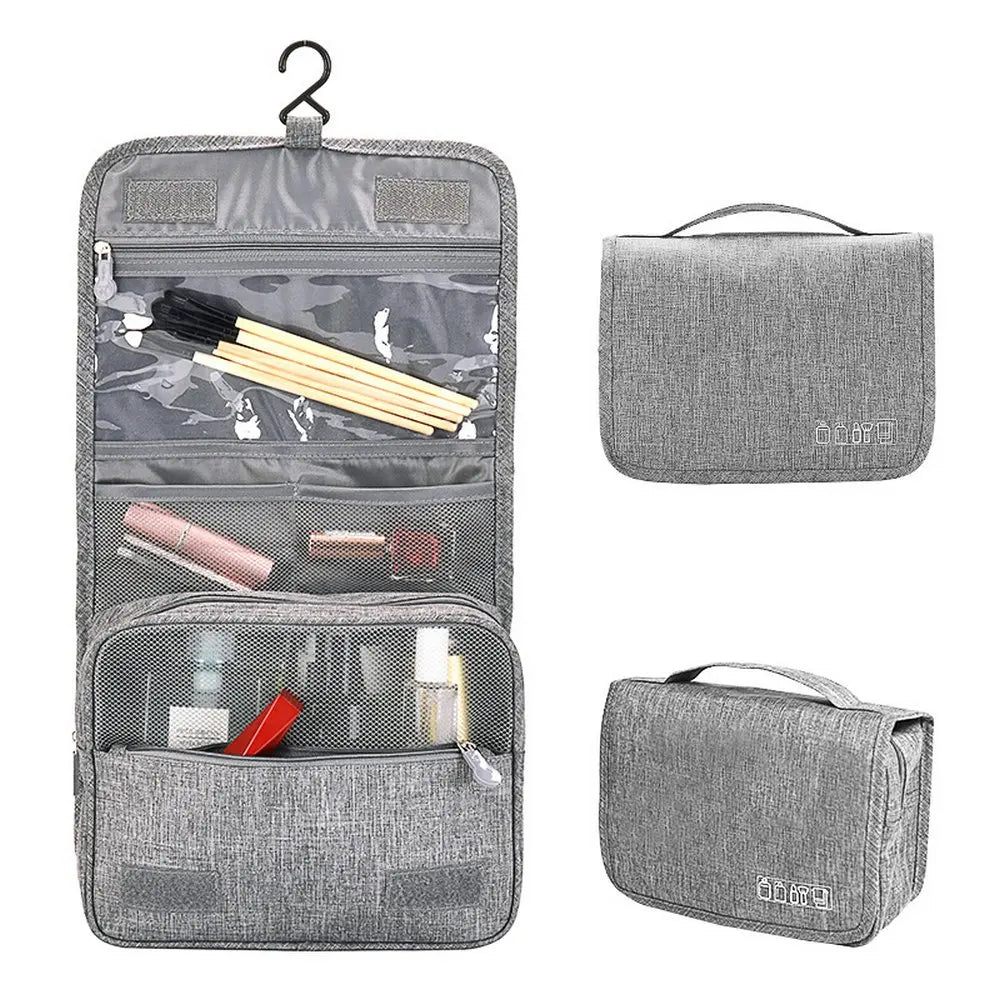 Hanging Makeup Case for Accessories Water-resistant Ultralight Accessory Organizer Pouch Hanging Travel Toiletry Bag