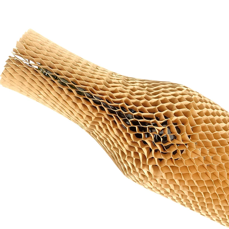 Honeycomb Paper Sleeves Bottle Covers Cushioning Protective Buffer Craft Paper Beverage Wine Jars Bottle Glassware Ceramics