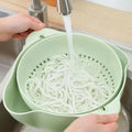 Double-Layer Flexible Spinning Hot Sale Kitchen Sink Food Grade Salad Water Flowing