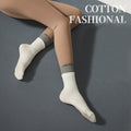 Custom Yoga Socks Cotton Dispenser Middle Tube Anti Slip Double Deck Professional Jacquard Fitness Pilates Socks Winter