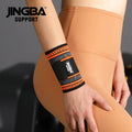 JINGBA Spandex Wrist Brace Wrap Hand Compression Sleeves for Fitness Weightlifting Basketball Bowling Factory Price