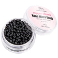 Private Label 1000Pcs 3.0 mm Copper Silicone Lined Beads Micro Nano Link Ring Beads for Hair Extensions
