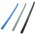 Smooth and Lightweight Plastic Shoehorm Long Handle Shoe Horn for Seniors Men & Women