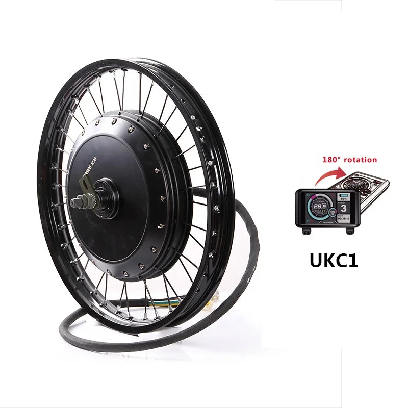 Super Power Ebike Kits 3000w 5000w 8000w 72v 96v Hub Motor Electric Bike Conversion Kit for E Bicycle