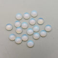 Huiying Gemstone 3mm Opalite Cabochon Stone Round Shape Loose Crystals Cabochons Wholesale Bulk Crafts