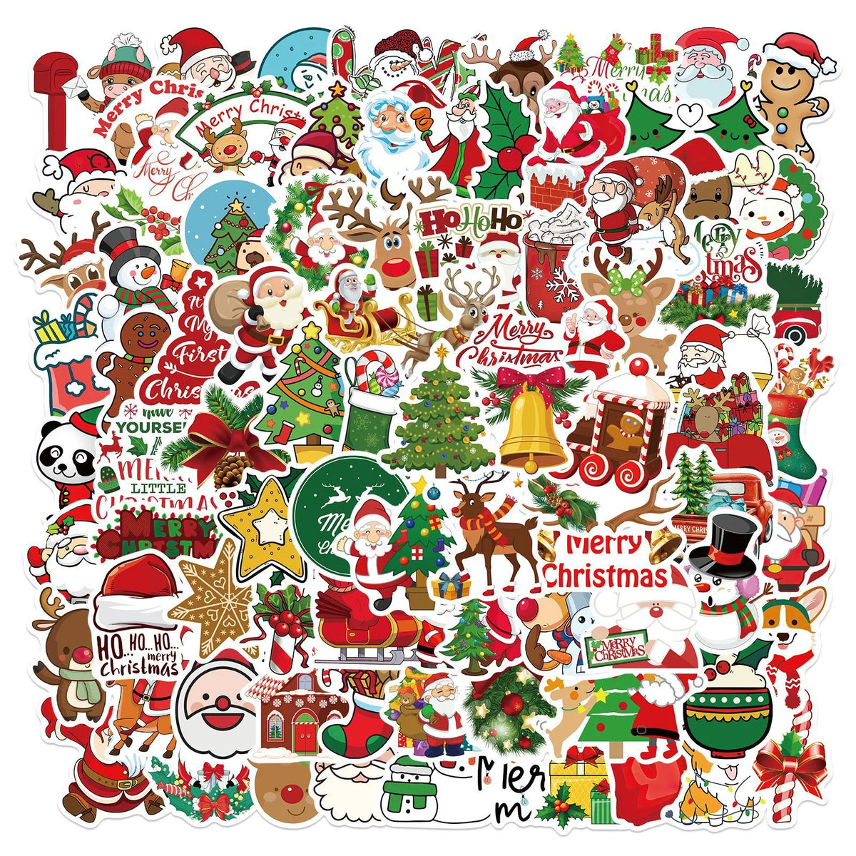 Colour Clothes Thermal Stickers for Christmas Munbyn Thermal Label Waterproof PET Custom Sticker Adhesive Sticker Gift & Craft