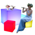 Magic Cube Decorative /Decoration Glowing Led Furniture LED Cube Chair for Outdoor Party/casino/luminous Theme Festival Item