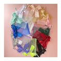 20x30cm Soft Organza Bags with Ribbon and Bow Drawstring Jewelry Bag