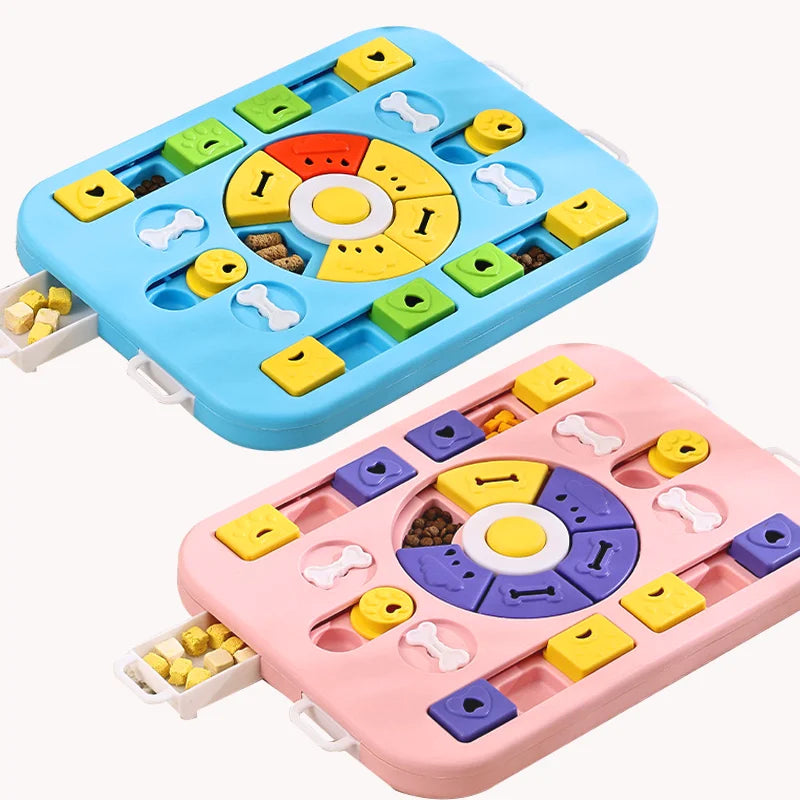 New Design Hight Quality Pet Treat Dispensing Puzzle Toys IQ Training Food Slow Feeder Squeaky Toys for Dogs&cats