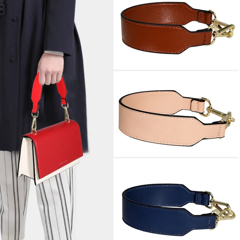 Fashion Handbag Strap Simple Solid Color Women Bag Belt Luxury Bag Shoulder Strap Accessories