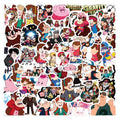 50Pcs Cartoon Gravity Falls Graffiti Stickers for Kids Classic TV Anime Sticker