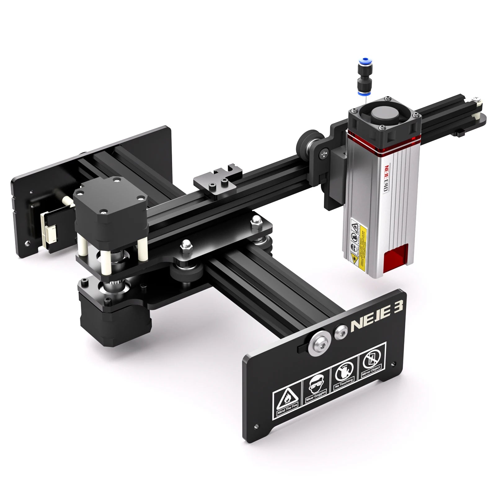 NEJE 3 E40 Cheap Laser Engraver Full-metal Structure Hot Sale Laser Engraver Cutter for Metal 170 X 170mm Laser Engraver