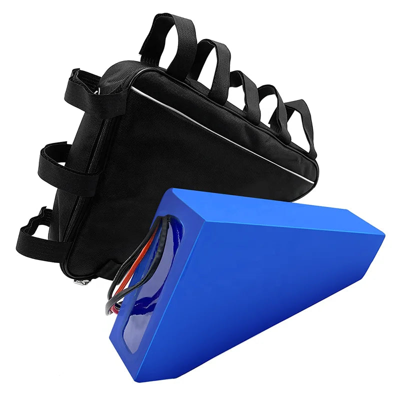 36V 48v 52v 60v 72v Large Capacity 1000W 1500w 2000W 3000W 18650 Triangle Ebike Cell Electric Bicycle Battery 48v Ebike Battery