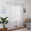 Custom Cheap Price Dots Pattern Cut Out Design Sheer Living Room Window Decor Tulle Drapes Curtains