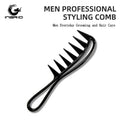 Barber Shop Smooth Hair Comb Airplane Head Fluffy Styling Brush Oil Head Wide Tooth  Comb