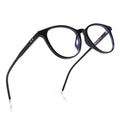 HONGKANG TR90 Anti Blue Light Glasses Frame Women Eye Lens Anti Blue Round Eyeglasses