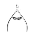 Professional Stainless Steel Nail Nipper Spring Handle Remove Dead Skin Cuticle Nipper for Toenail Nail