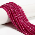 2x3mm 2x4mm 2x6mm Lapis Lazuli Fluorite Rondelle Beads Faceted Wholesale Ruby Beads Strings Stone Beads Jewelry Making