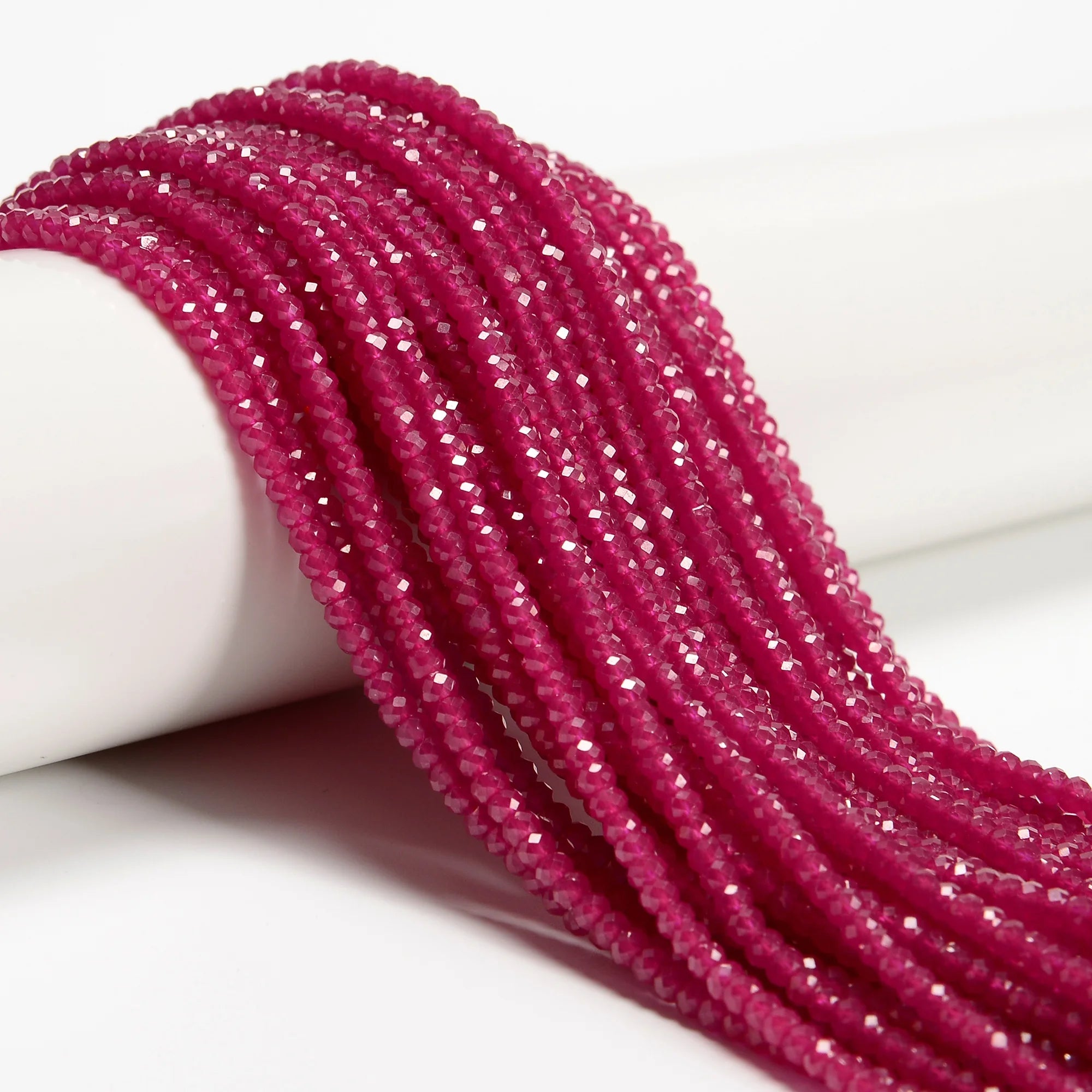 2x3mm 2x4mm 2x6mm Lapis Lazuli Fluorite Rondelle Beads Faceted Wholesale Ruby Beads Strings Stone Beads Jewelry Making