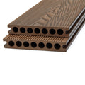 Modern Design Waterproof WPC Decking with Square Capped Composite Floor Board for Outdoor Application