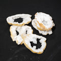 Hot Sale Natural Energy Crystal Crafts White Druzy Agate Slice Geode for Home Decoration