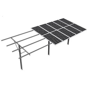 Solar Ground Mounting Structure Single Pile Customized Design for Solar Project